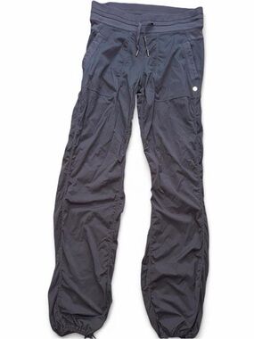 lululemon athletica Women's Black Drawstring Jogger Sweatpants